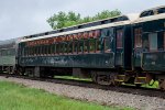 AM 106 "Mountain View" is part of the consist of a southbound excursion train 